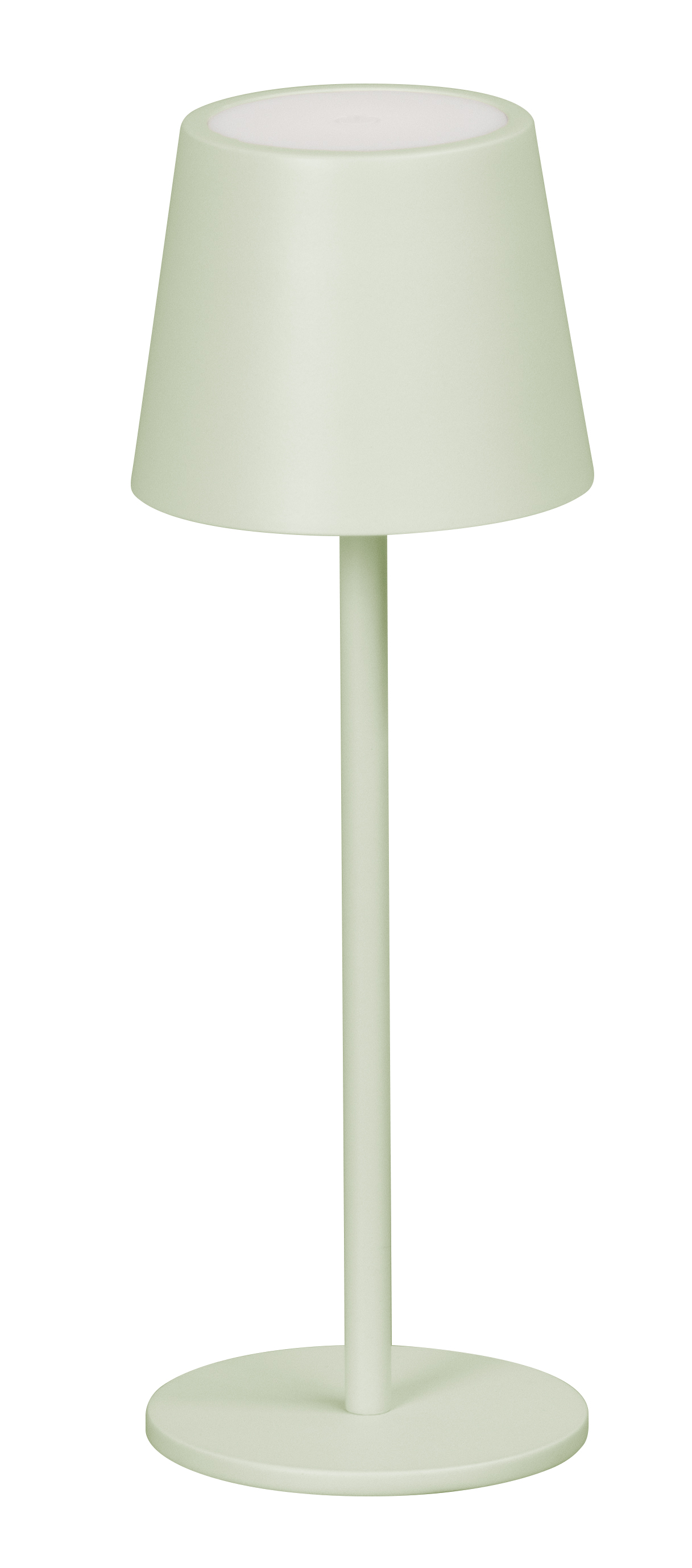 FH Lighting LED-Tischleuchte ROXI in Metall Mint-grün, Lampe, Tischlampe, Lampenschirm
