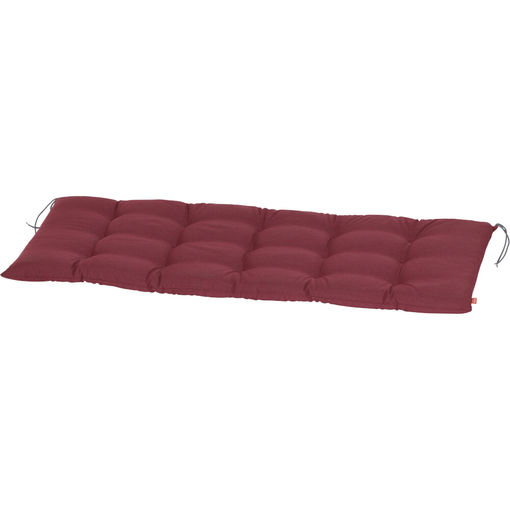 Gautzsch Banksitzkissen ATRIA ca. 140x48x6 cm in Stoff rot