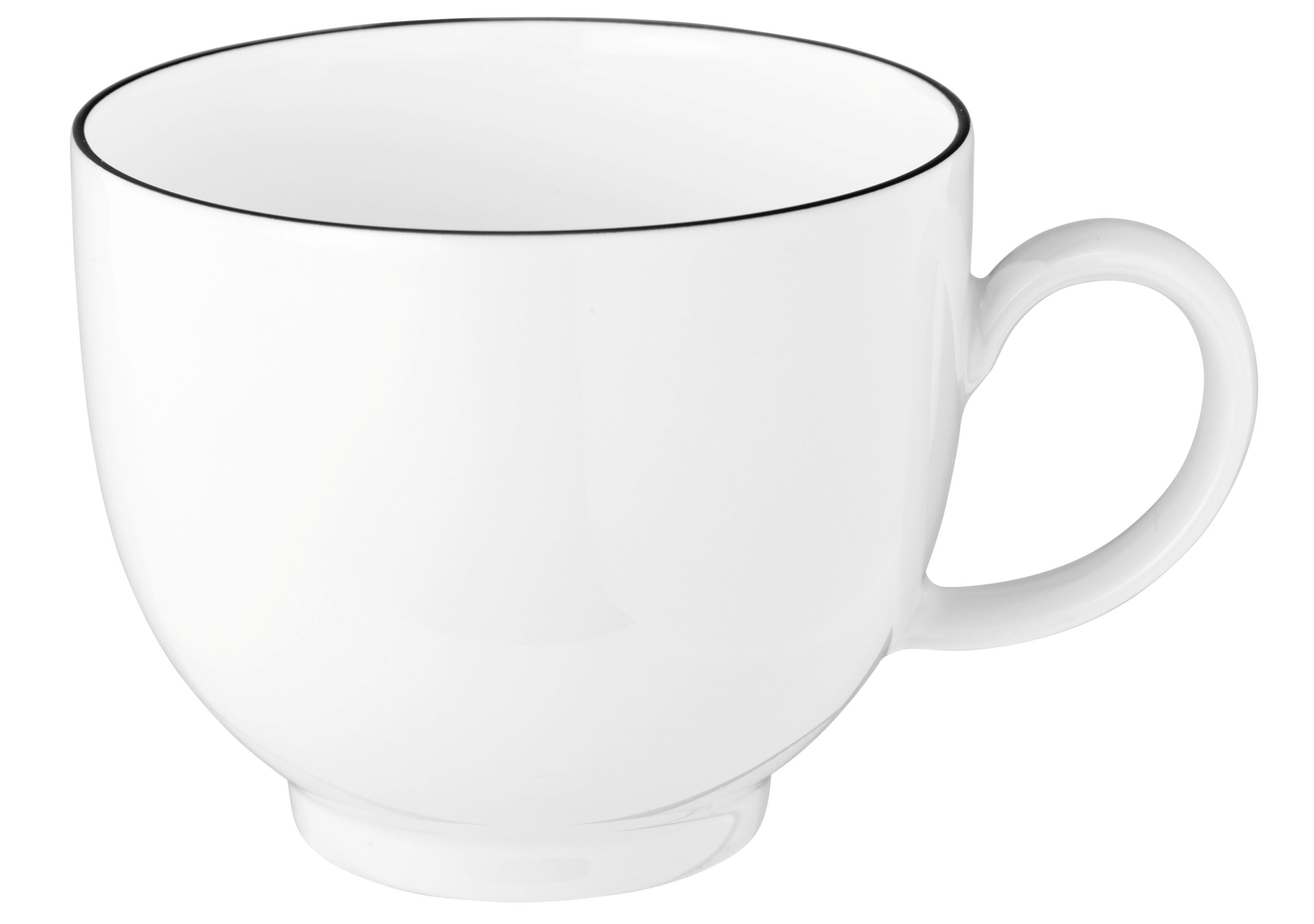 Seltmann Weiden Kaffeeobertasse 0,22 l Lido 10826 Black Line 
