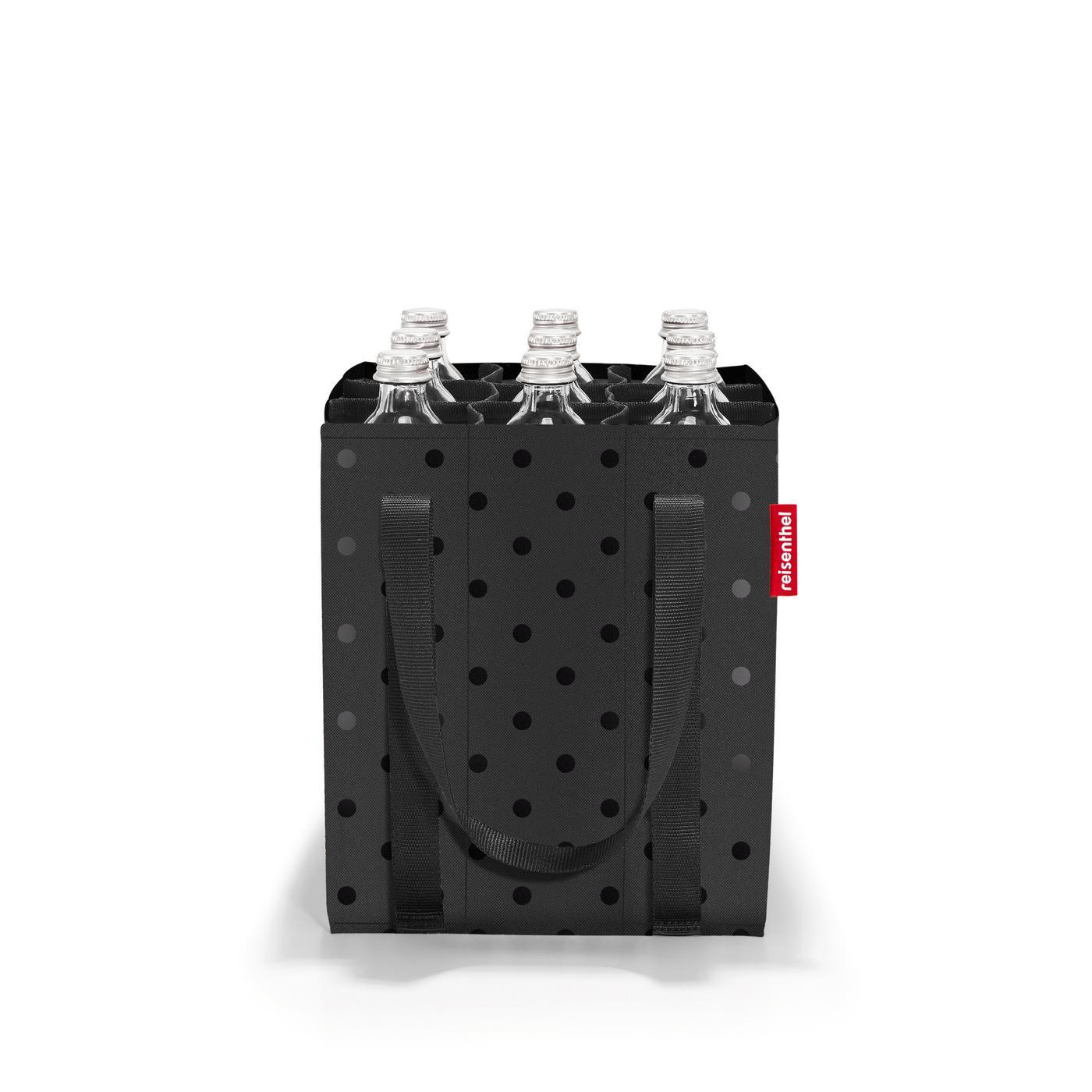 Reisenthel BOTTLEBAG in Farbe glossy dots black