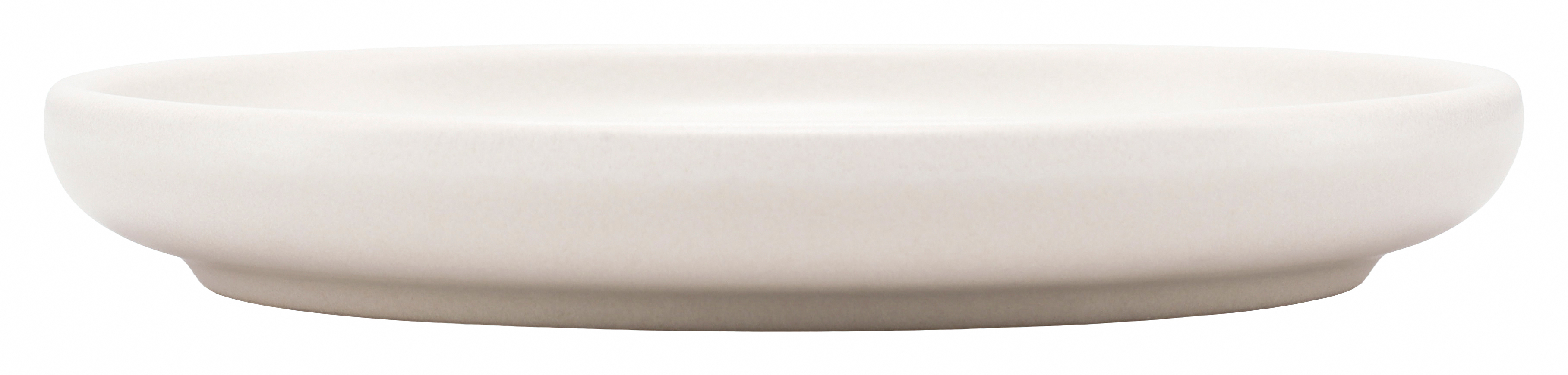 CreaTable Espressountertasse Uno in Farbe Offwhite seidenmatt, Schale, Suppenschüssel, Kunst, Porzellan, Töpferei