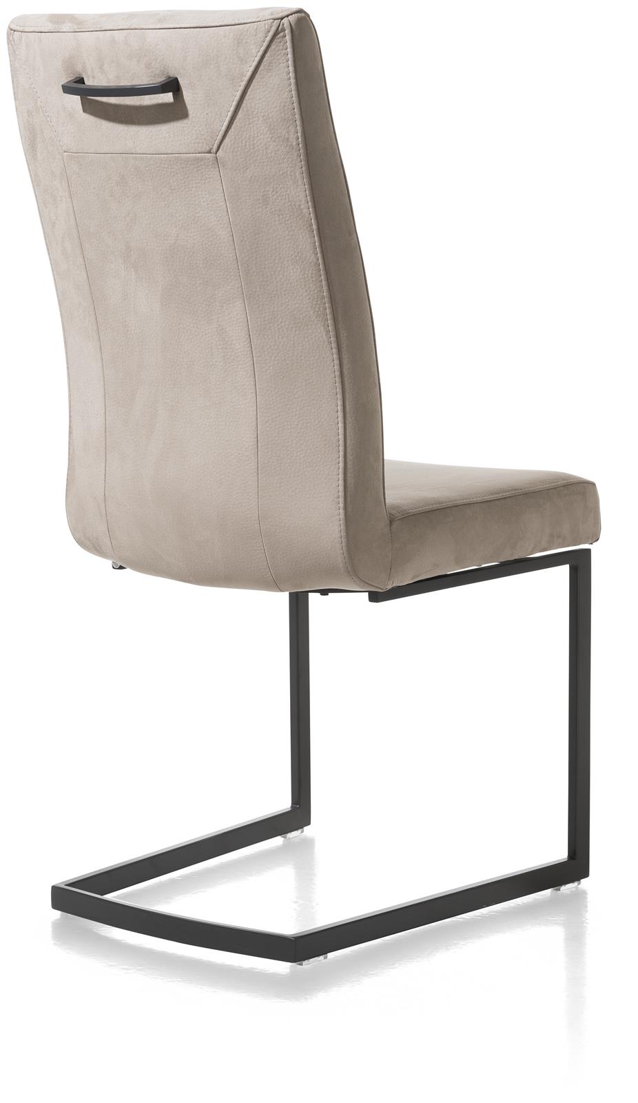 Henders & Hazel Schwingstuhl MALENE ca. B48 H103 T67 cm in Stoff Nubucco lever