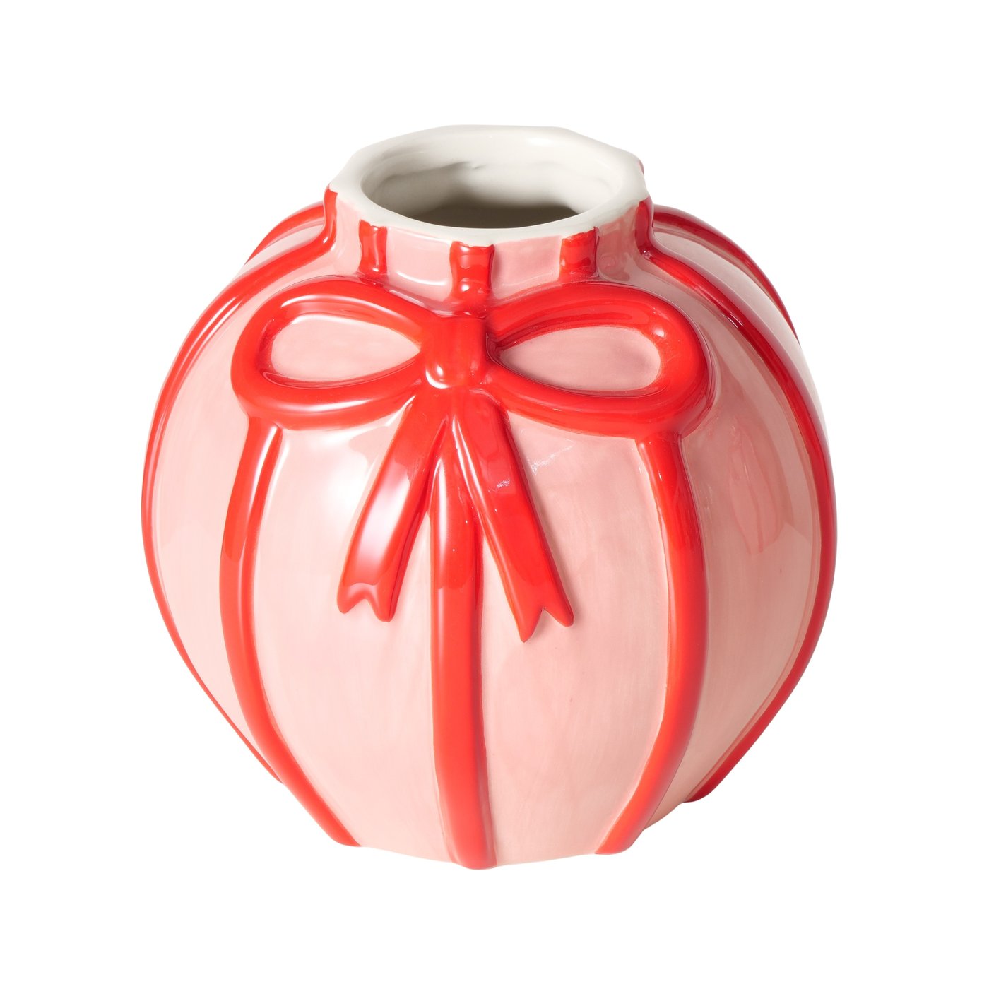 Boltze Vase Volta in Farbe Steingut Farbmix Boltze Vase Volta in Farbe Steingut Farbmix