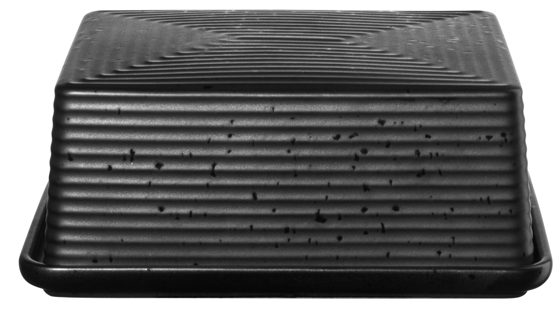 ASA Selection Butterdose Kitchen'art in Farbe schwarz matt