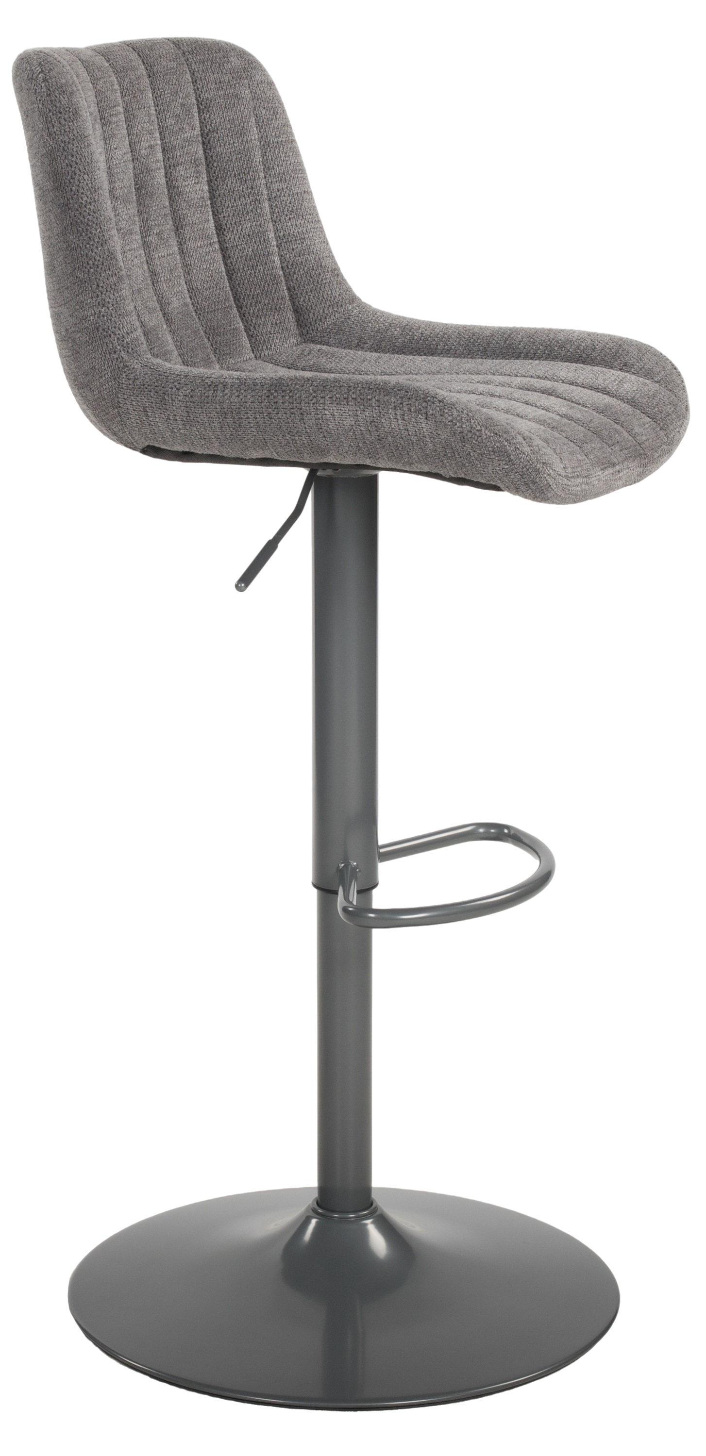 Duo Collection Barhocker KELLY in Webstoff 112 kieselgrau, Moebel, Stuhl