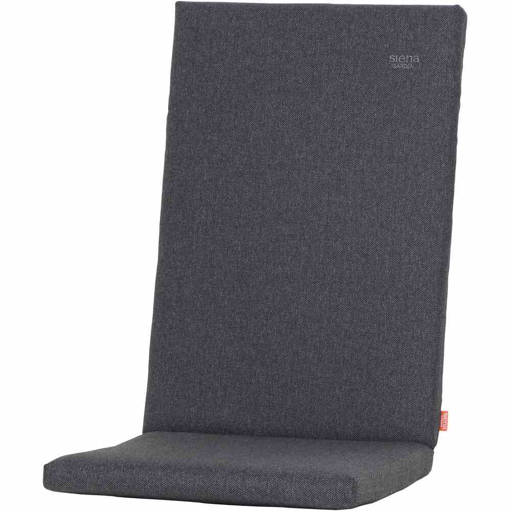 Sesselauflage ASTER in Farbe anthrazit, Dekoration für Zuhause, Schaum