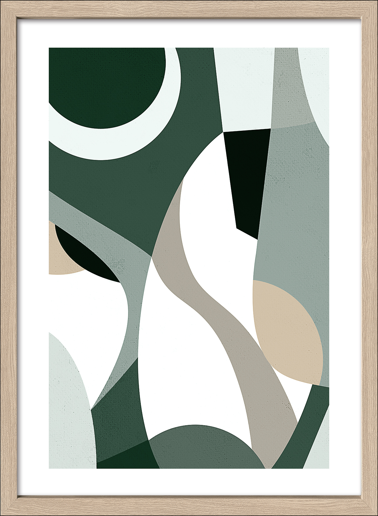 ProArt Framed-Art Scandic Living 55x75cm Abstract In And Out II ProArt Framed-Art Scandic Living 55x75cm Abstract In And Out II