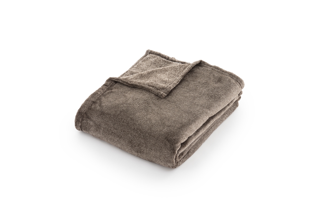 Kuscheldecke Melange Bugatti MELANGE in Braun bugatti Kuscheldecke MELANGE 160x220cm in Farbe braun