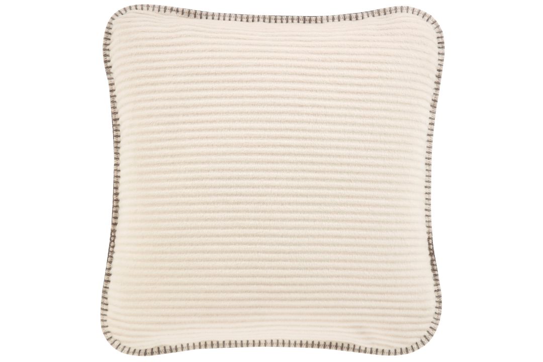 Biederlack Kissenhülle 50x50cm KISSEN ca. 50x50cm in Fb. Feel Cord Light, corduroy, Kissen, beige, quadratisch, naht