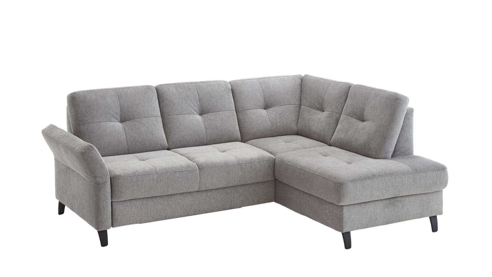 Sit & More Polstergruppe VARESE ca. 230x170cm in Stoff Orlean grau