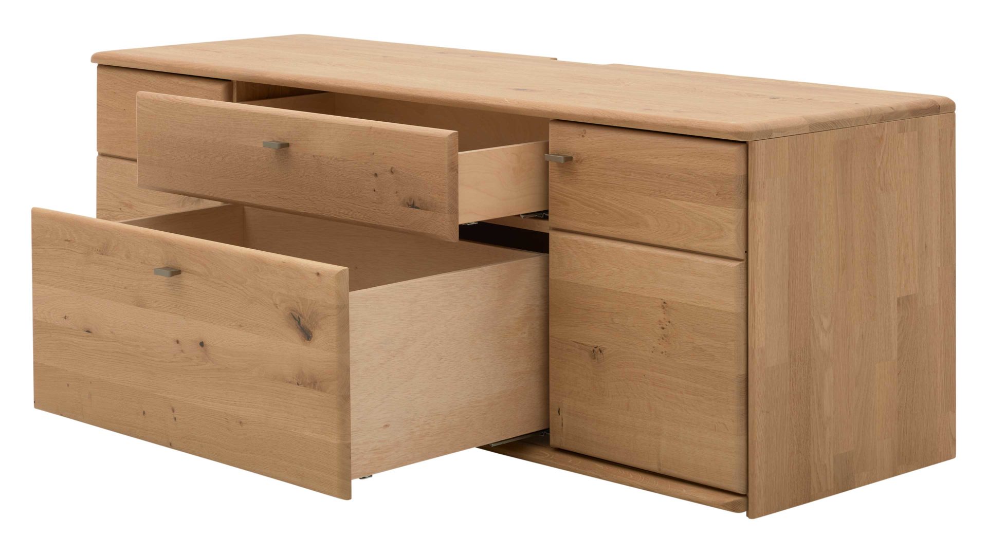 Interliving Wohnkombination IL 2028 in Wildeiche massiv soft geb.