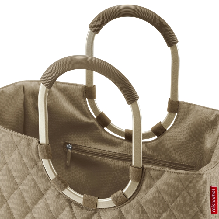 Reisenthel LOOPSHOPPER L in Farbe frame rhombus olive Reisenthel LOOPSHOPPER L in Farbe frame rhombus olive, Zubehor, Tasche, Handtasche, Geldbörse, Tragetasche