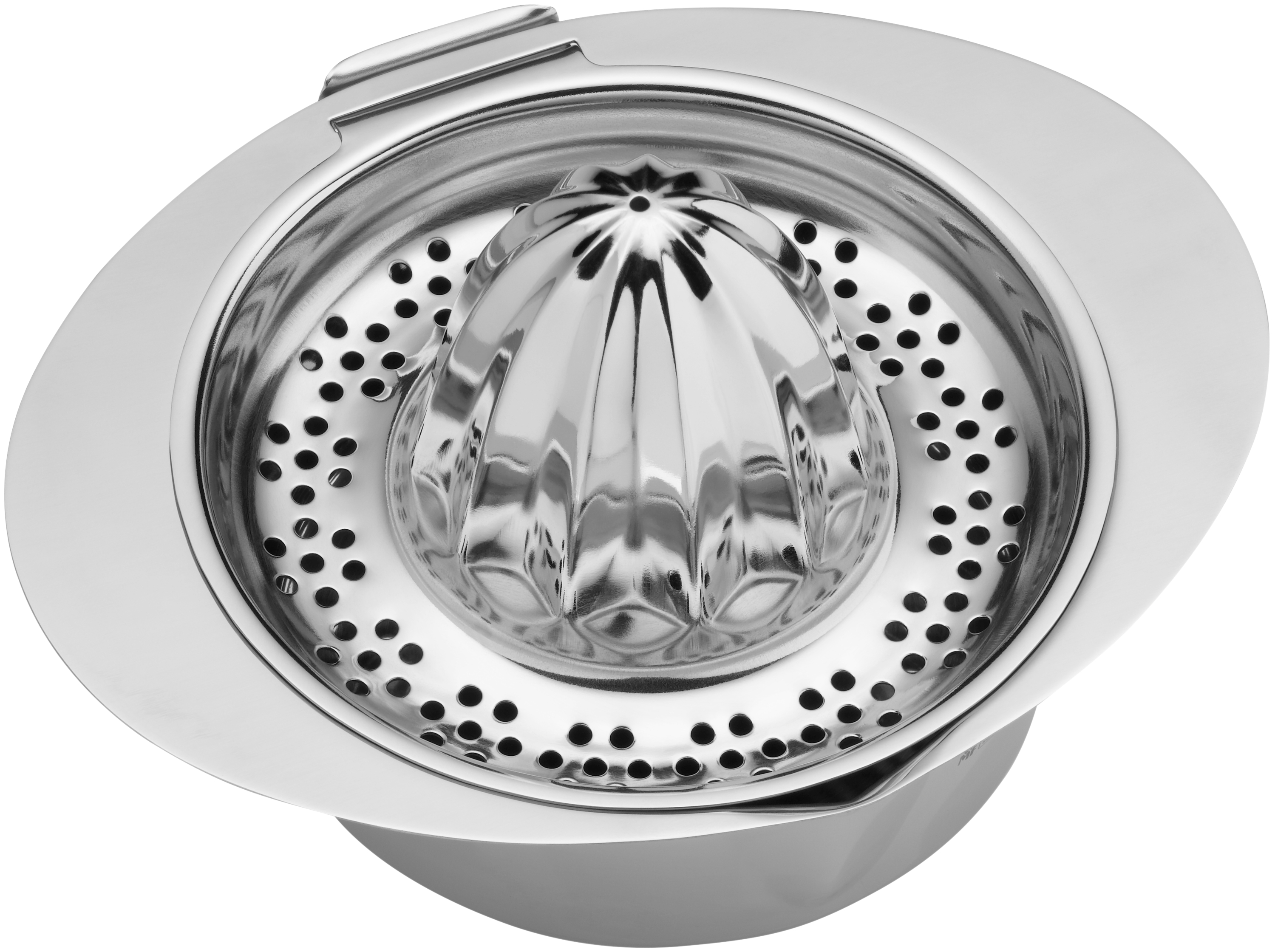 WMF Gourmet Zitruspresse, Ø 13 cm in poliertem Edelstahl WMF Gourmet Zitruspresse, Ø 13 cm in poliertem Edelstahl