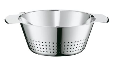 Rösle Seiher konisch 24cm, Durchschlag, Edelstahl, Abtropflöcher, Küchenzubehör, Henkelnash