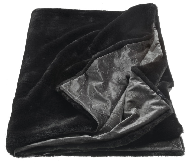 Stöckel & Grimmler Plaid SMOOTH ca. 130x170cm in Farbe Schwarz