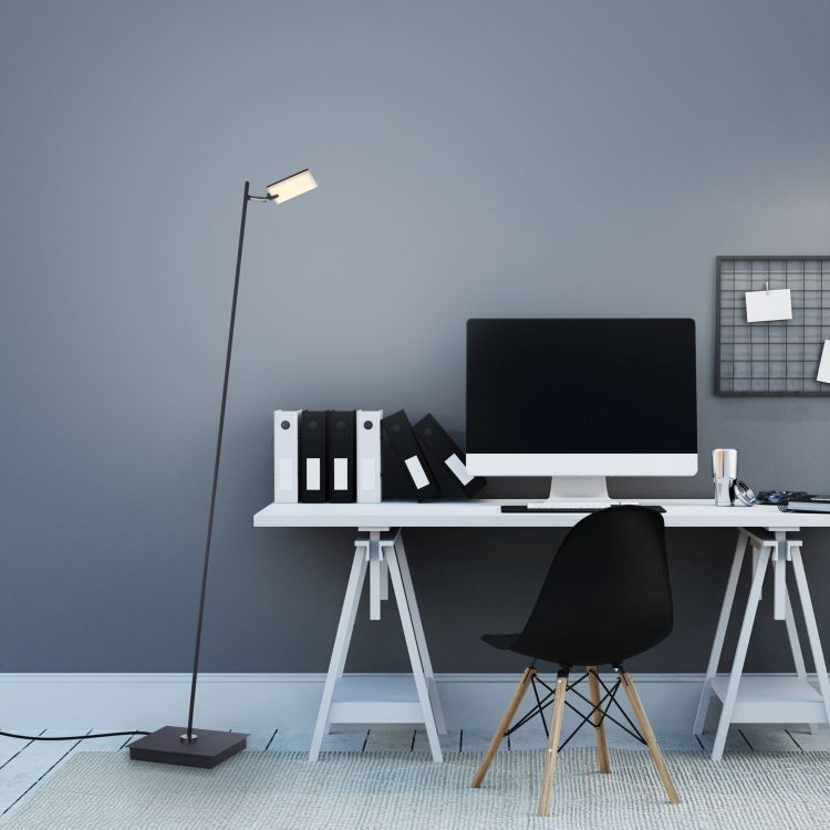 Paul Neuhaus LED-Stehleuchte Pure-Mira in Schwarz