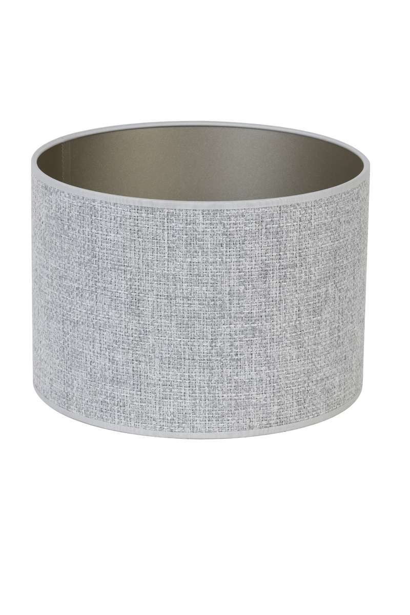 Light & Living Lampenschirm SAVERNA 40-30cm hell grau