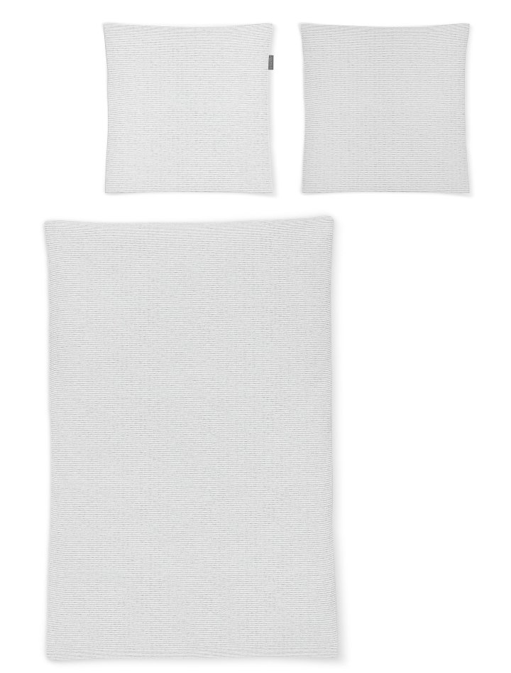 Irisette Bettwäsche EASY ca. 155x220 cm in Farbe silber
