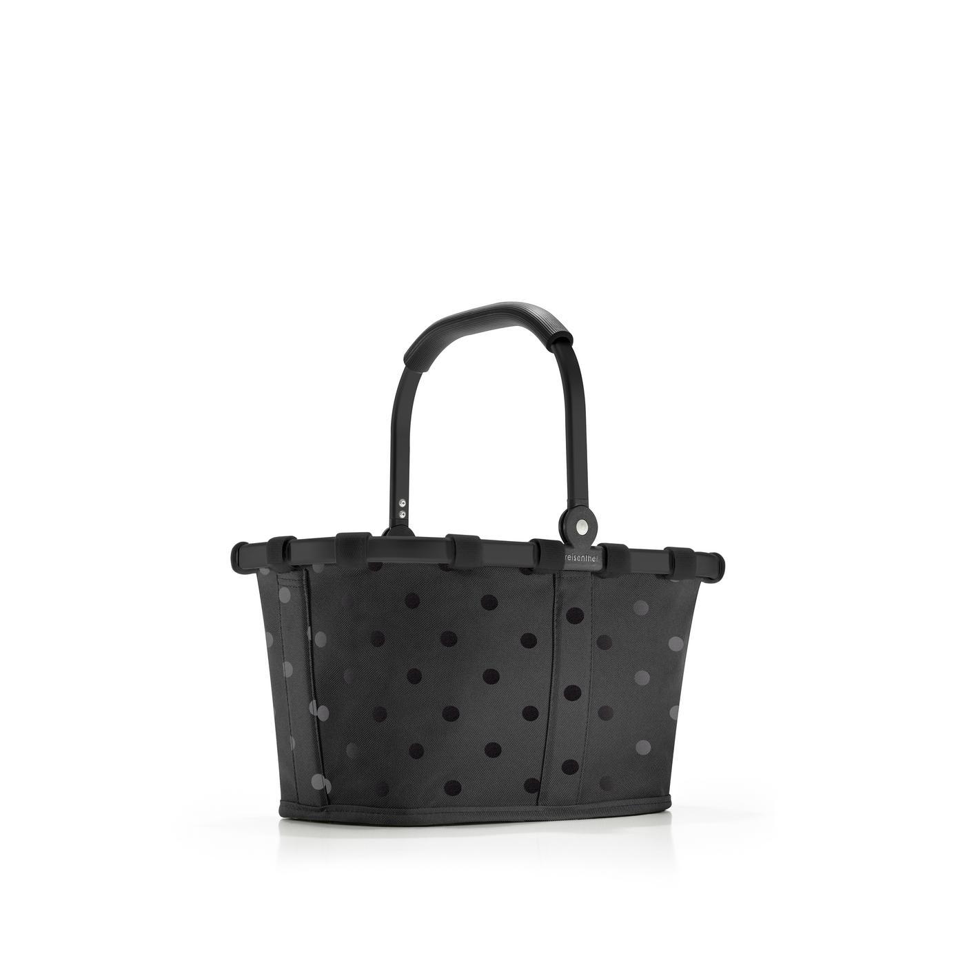 Reisenthel CARRYBAG XS in Farbe frame glossy dots black Reisenthel CARRYBAG XS in Farbe frame glossy dots black, Zubehor, Tasche, Handtasche, Tragetasche, Korb