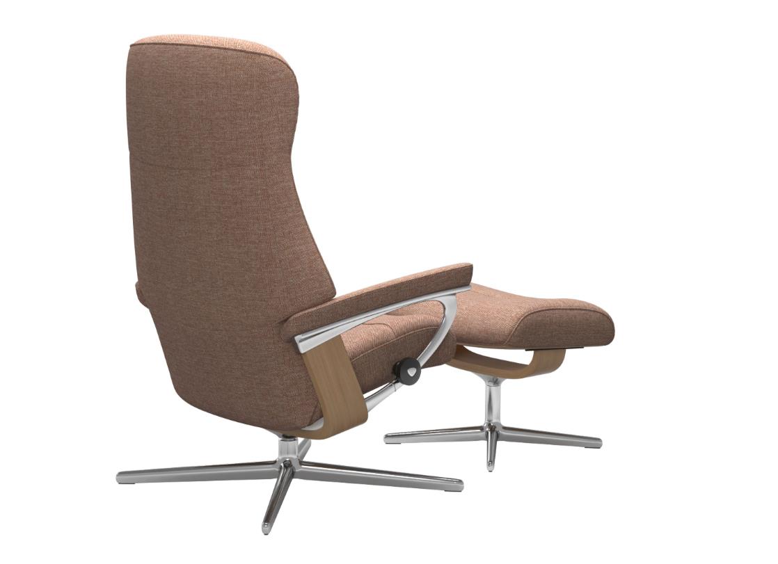 Stressless Sessel mit Hocker PHILIP in Stoff Daisy 01 Henna PG:1