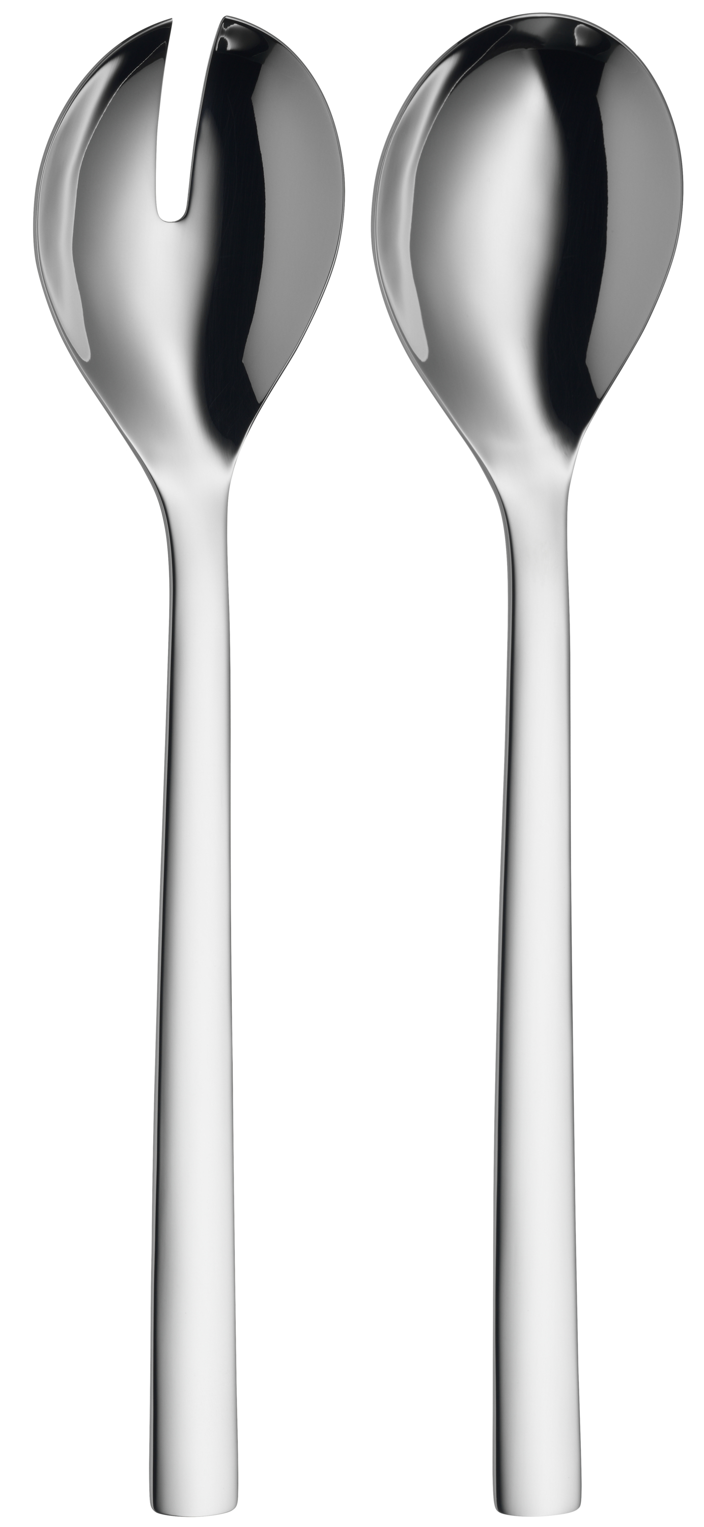 WMF Nuova Salatbesteck, 2-teilig, 30 cm in poliertem Edelstahl WMF Nuova Salatbesteck, 2-teilig, 30 cm in poliertem Edelstahl