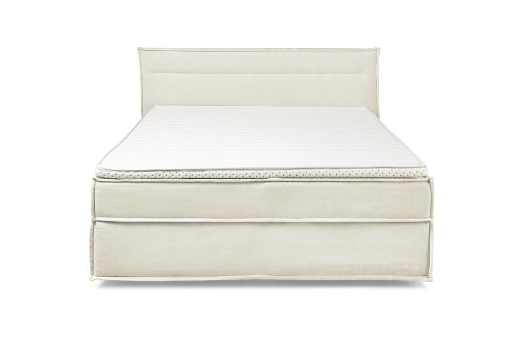 Musterring Boxspringbett JustB! ca. 180 x 200 cm in Stoff Vivaro creme