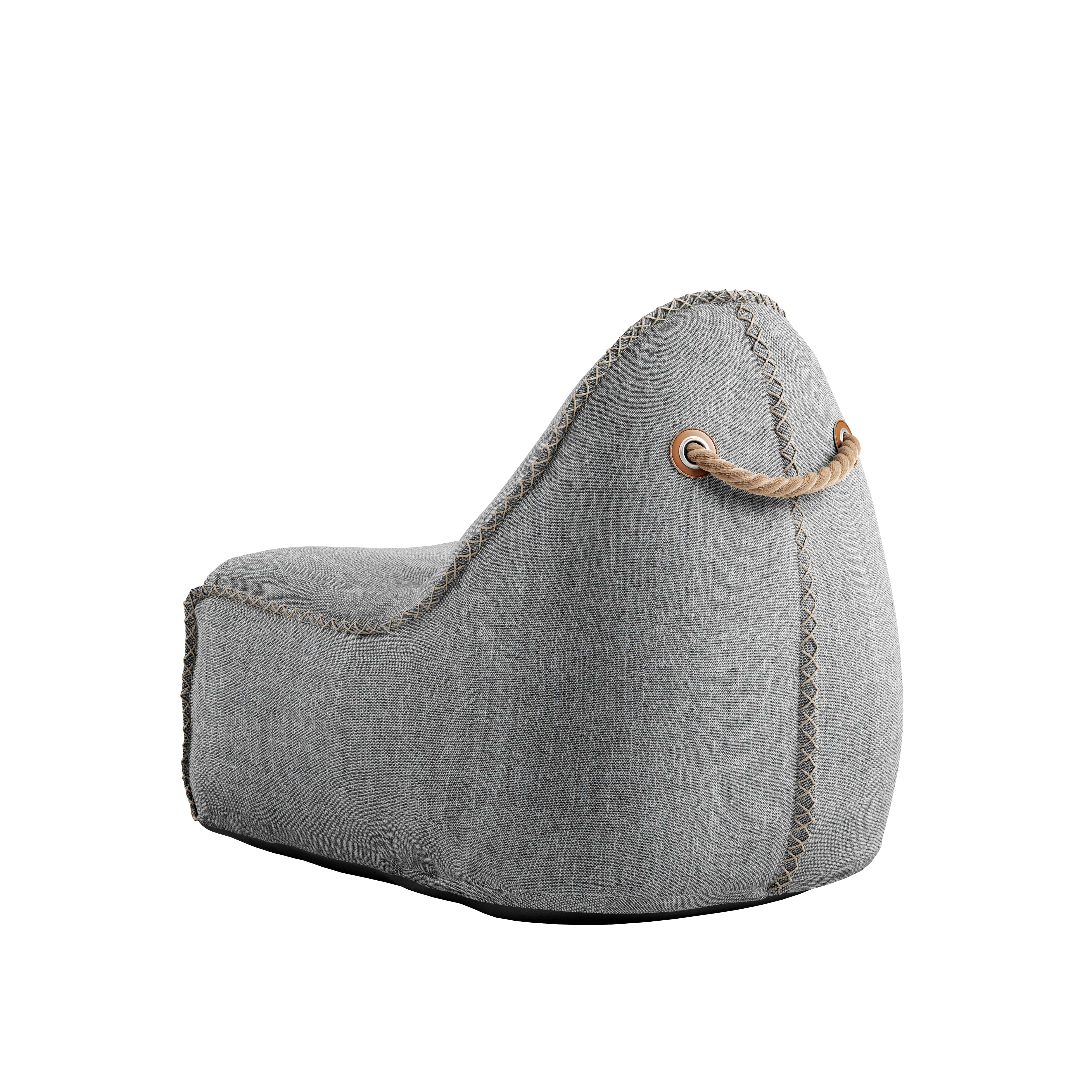 SACKit Junior-Lounge Sessel/Sitzsack COBANA in Farbe Sand melange