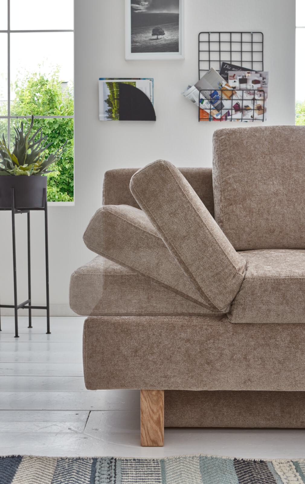 Restyl Schlafsofa Tino ca. 150x200cm in Stoff beige