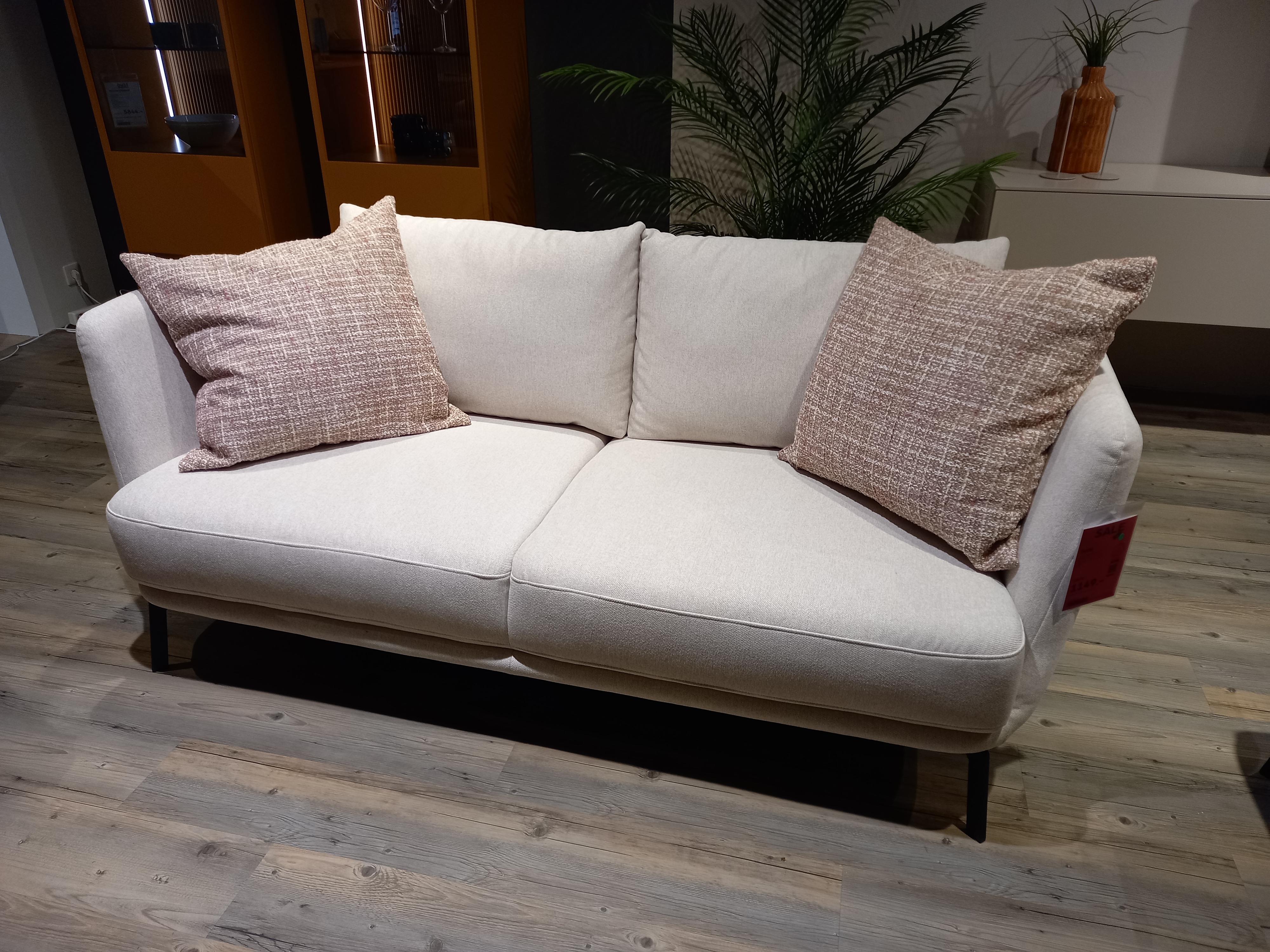 SCHÖNER WOHNEN-Kollektion Sofa PEARL in Stoff Simply Clean nature