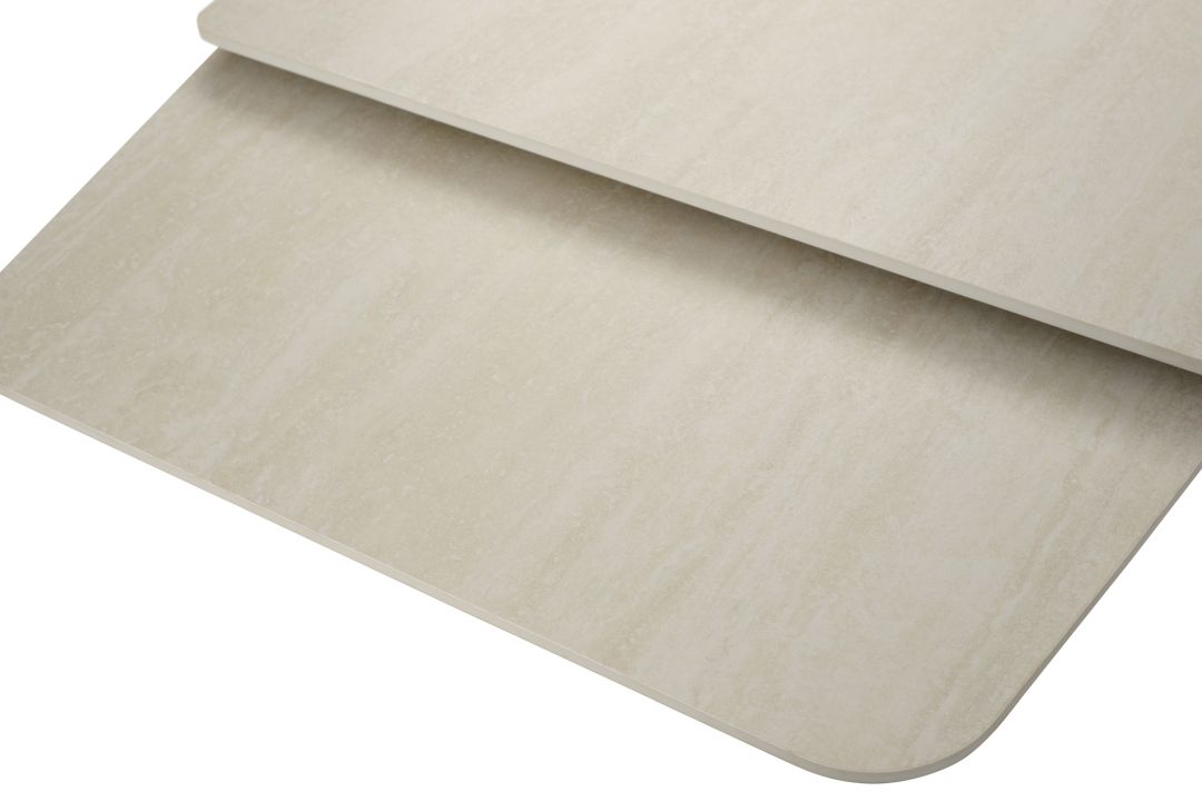 Hela Auszugstisch LIXA T ca. B160 H76 T90 cm in Platte Sintered Stone beige Hela Auszugstisch LIXA T ca. B160 H76 T90 cm in Platte Sintered Stone beige, tischplatte, platten, laminat, beige, marmoroptik