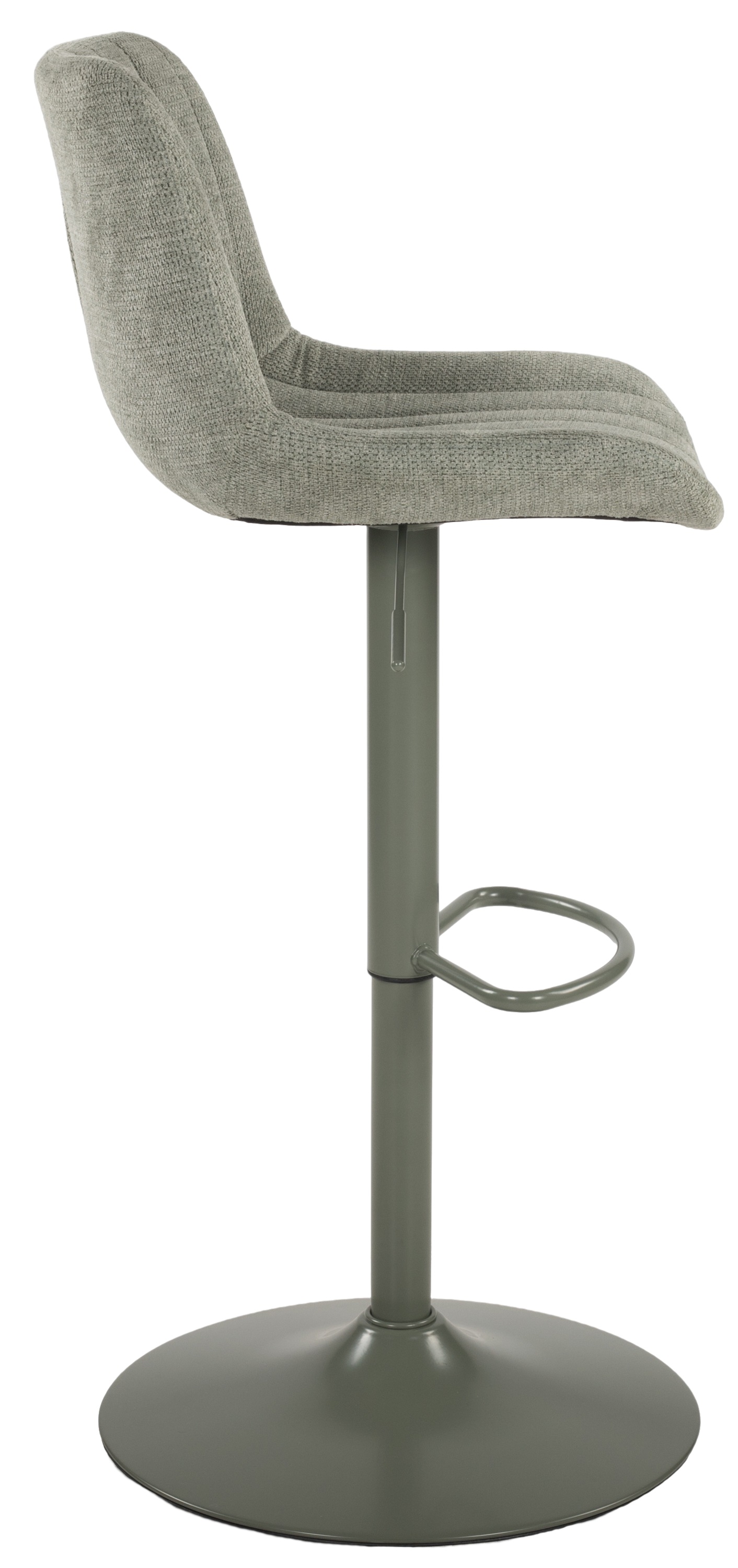 Duo Collection Barhocker KELLY in Webstoff 112 grün, Moebel
