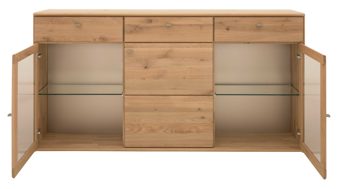 Interliving Sideboard IL 2028 in Wildeiche massiv soft geb.