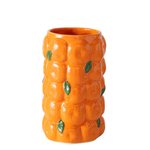 Boltze Vase Orange H:26,5cm ORANGE in Steingut orange Boltze Vase Orange H:26,5cm ORANGE in Steingut orange