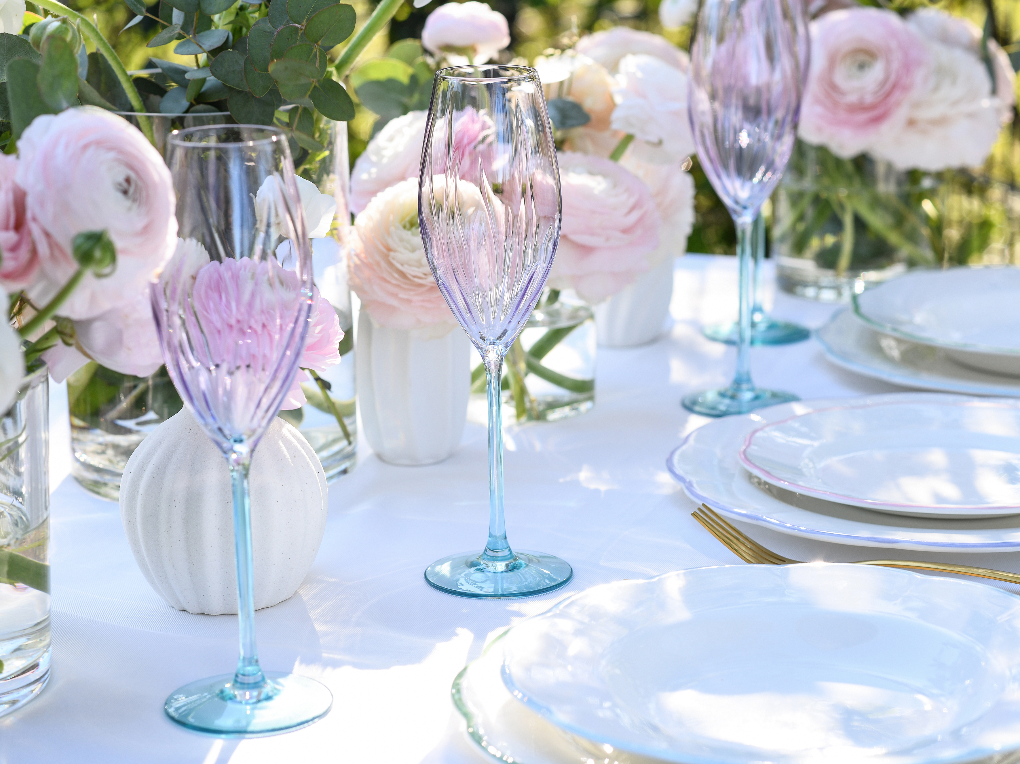 CreaTable Sektglas Swirly 4-tlg.