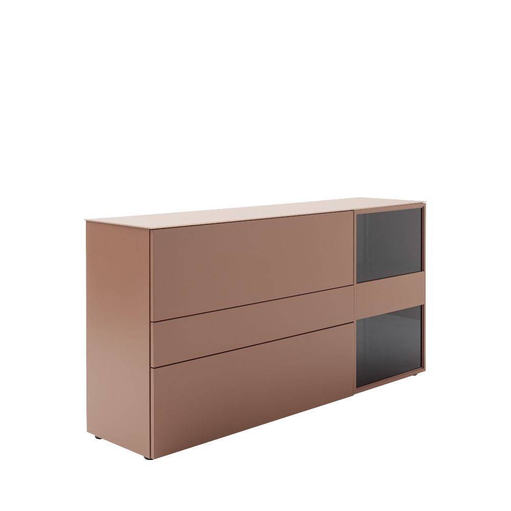 SCHÖNER WOHNEN-Kollektion Sideboard AMAYA in Farbe Lack samtbeere SCHÖNER WOHNEN-Kollektion Sideboard AMAYA in Farbe 489 Lack samtbeere