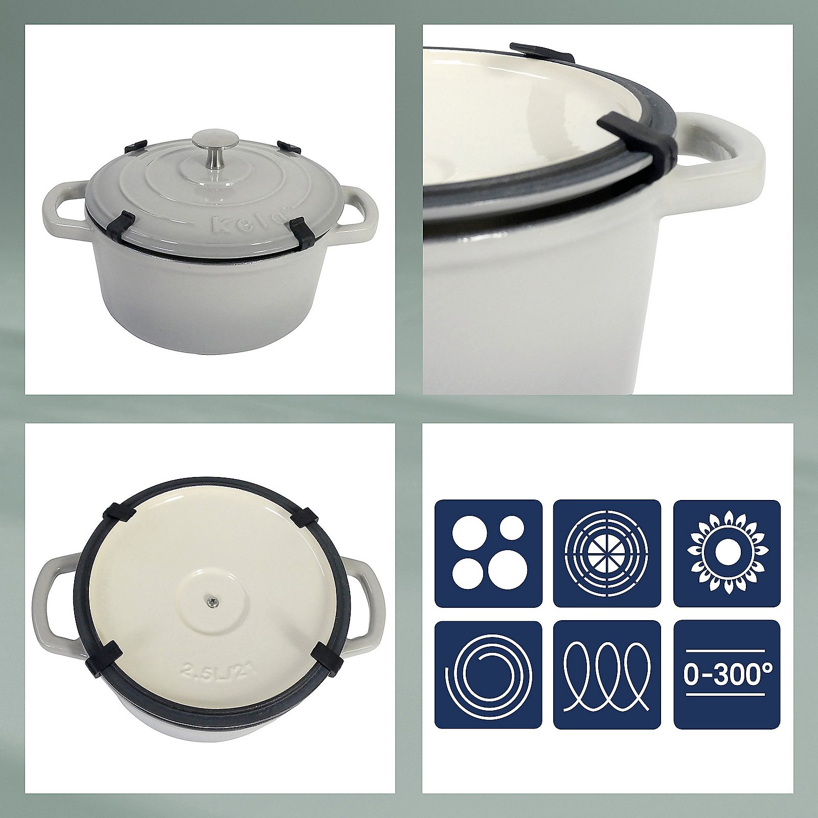 Kela Bräter CALIDO in Farbe Hellgrau