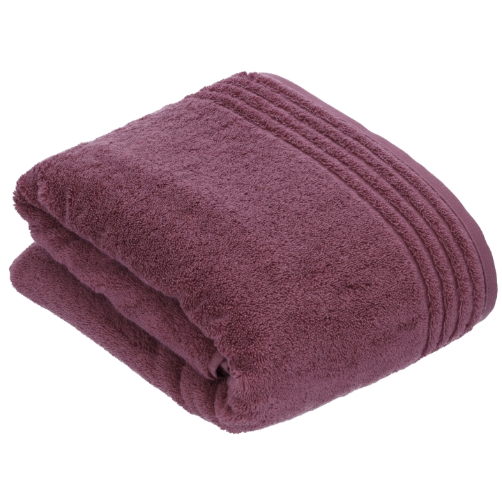 Vossen Badetuch Vienna Style Supersoft ca. 80x160cm in Farbe blackberry