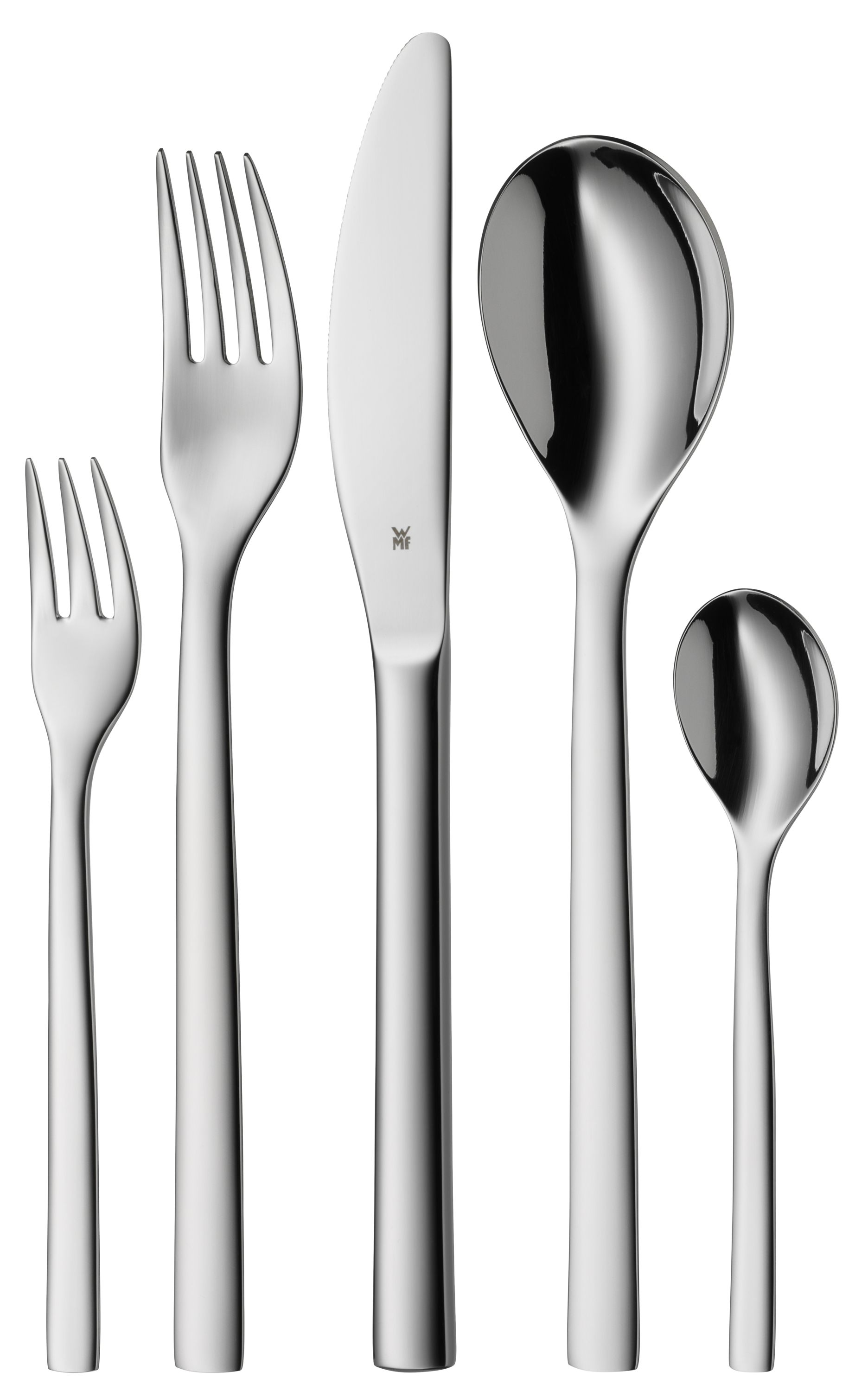 WMF Atria Besteck-Set, 30-teilig in poliertem Edelstahl