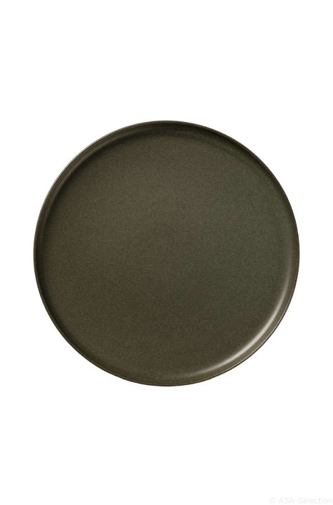 ASA Selection Dessertteller Coppa in Farbe grün, teller, platte, rund, tondark, keramik