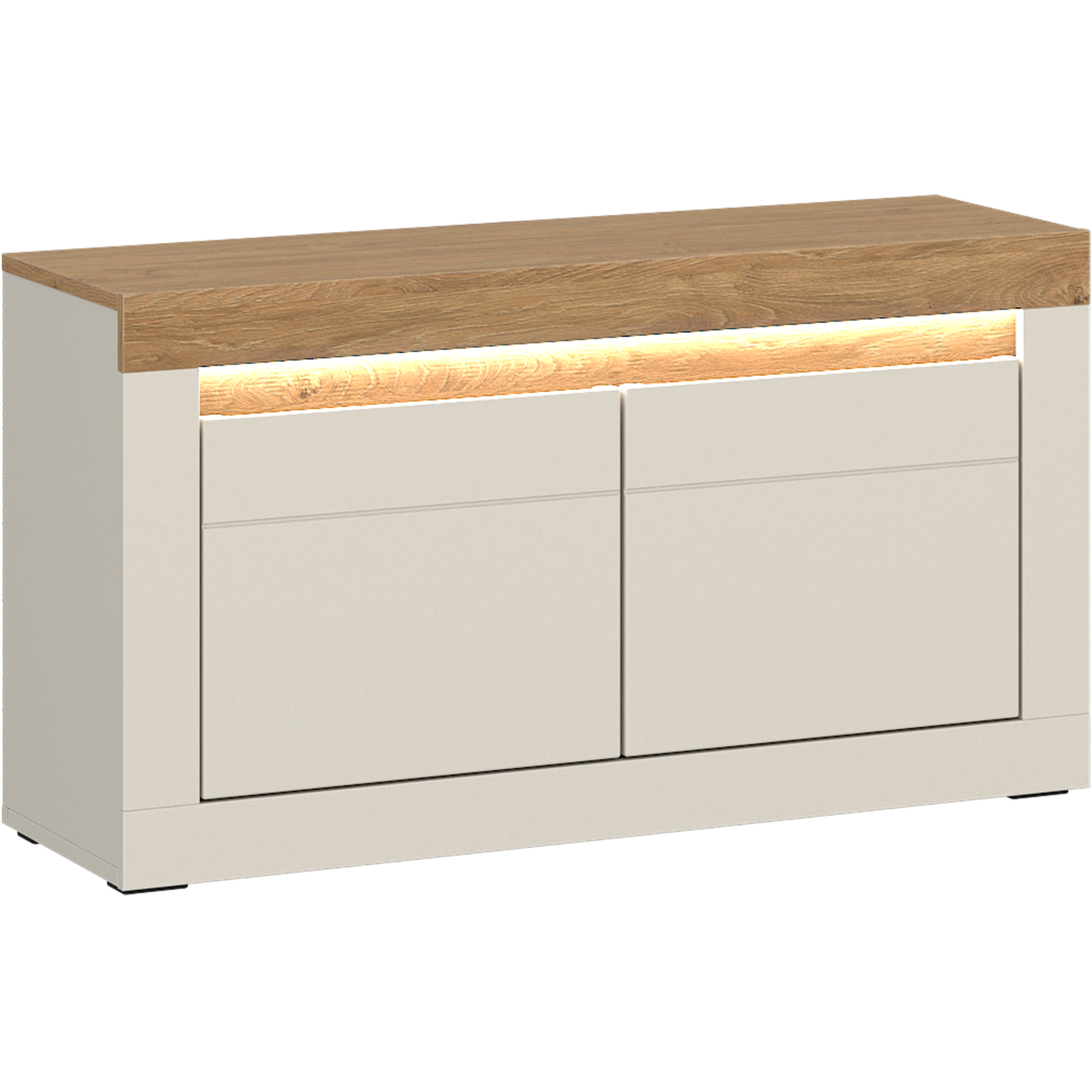 Sitzbank NAXXAR GARDEROBE ca. B94,2 H53,5 T34,6 cm in Cashmere/Stone Eiche, Moebel, Anrichte, Kabinett, Schublade, Postfach