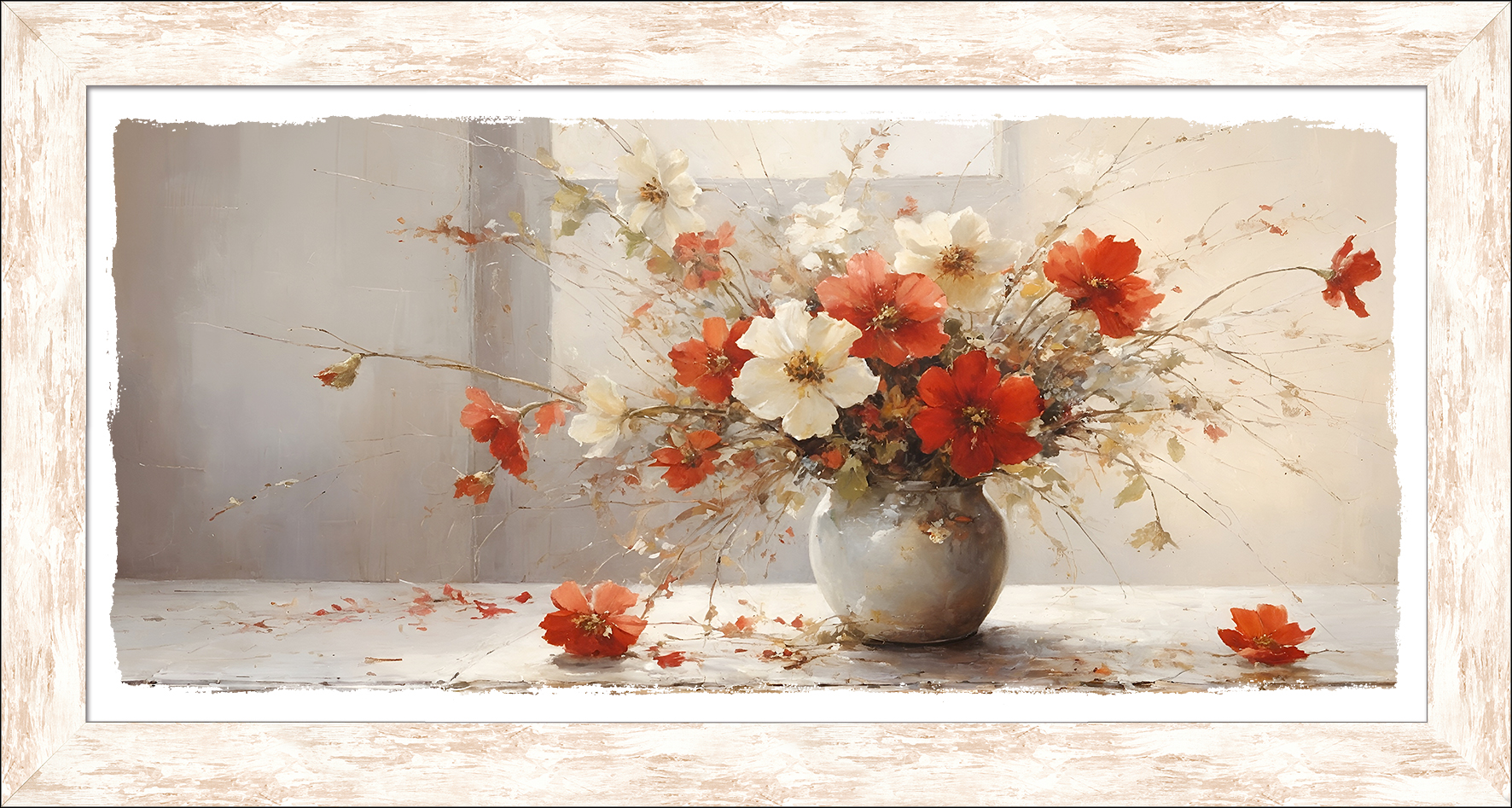 PRO ART New Classic Wood 129x69cm Still Life On The Wall I