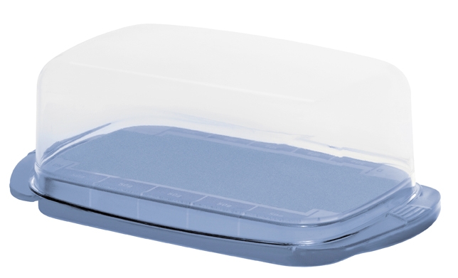 Rotho Butterdose FRESH in Farbe Horizon Blue