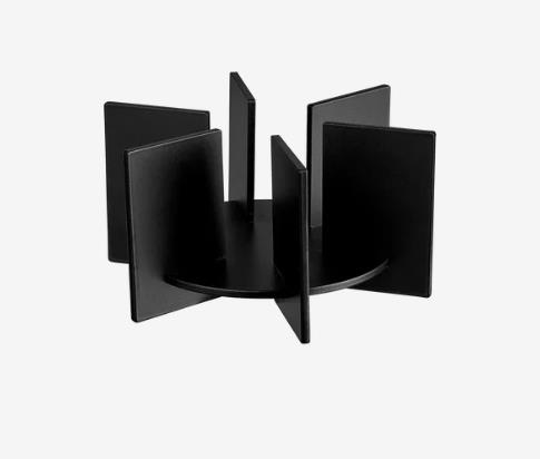 ASA Selection Universalstövchen DIVERSE in Farbe schwarz matt, fingerabdruck, halter, stativ, gerät, befestigung