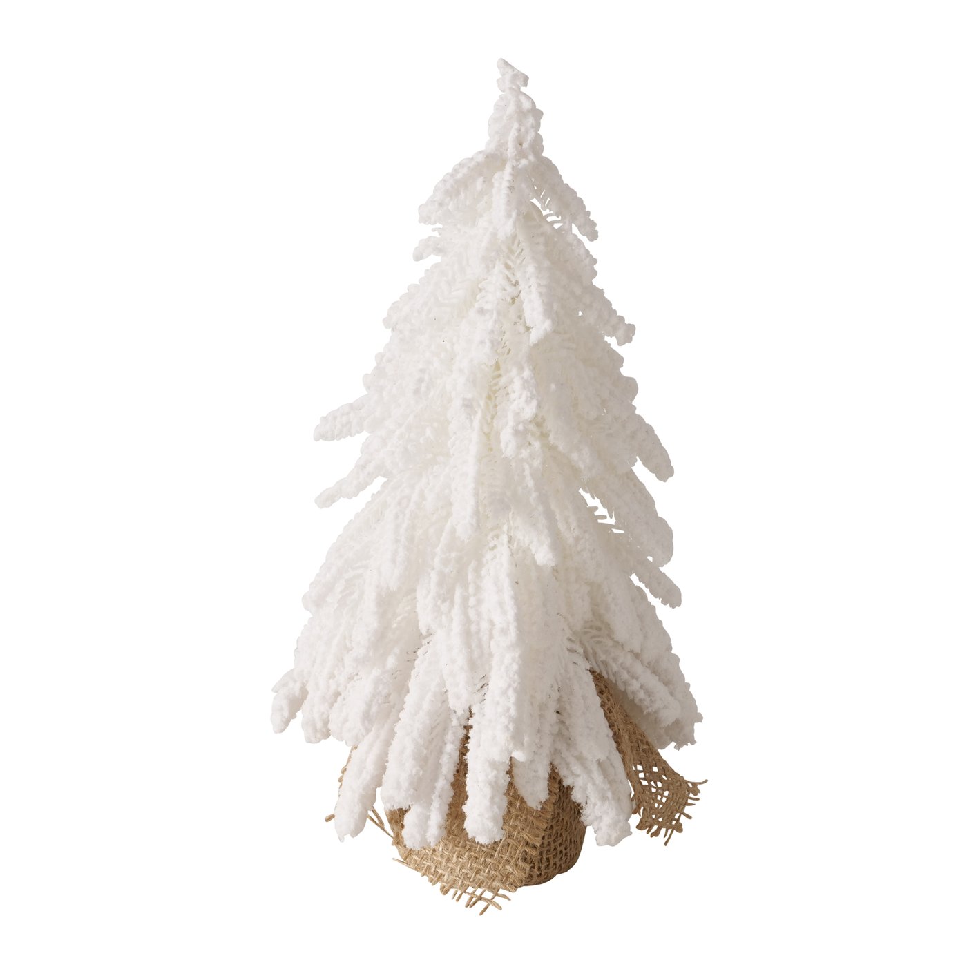 Boltze Dekobaum in Farbe Materialmix weiß, Pflanze, Baum, Weihnachten, Weihnachtsdekorationen, Festival