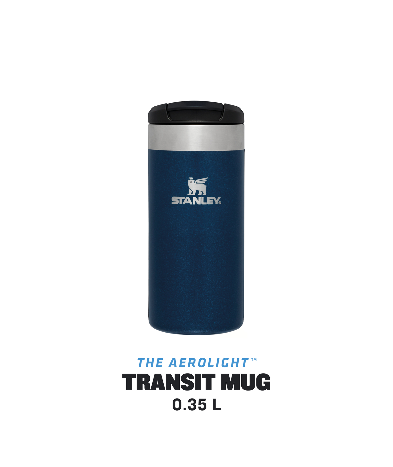 Stanley Aerolight™ Transit Bottle in Farbe Royal Blue Metallic