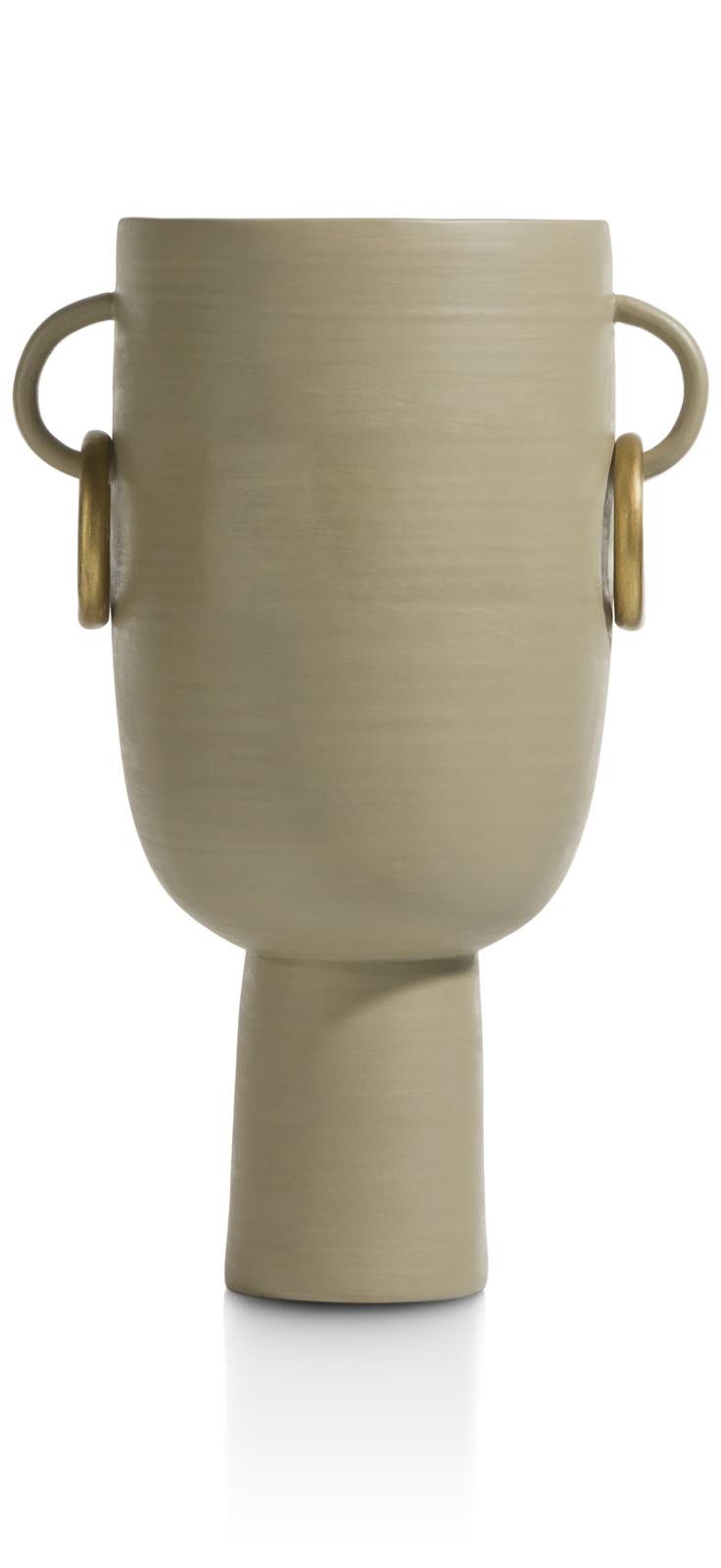 Coco Maison Presley Vase H34cm 48022-BEI