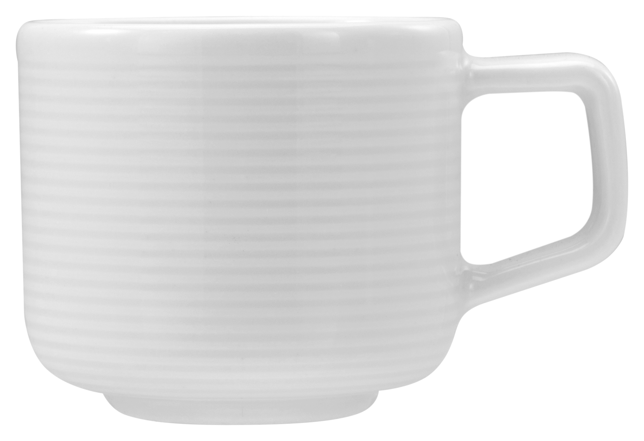 CreaTable Obertasse Session in Farbe Weiß glänzend, Pokal, Kunst, Porzellan, Töpferei