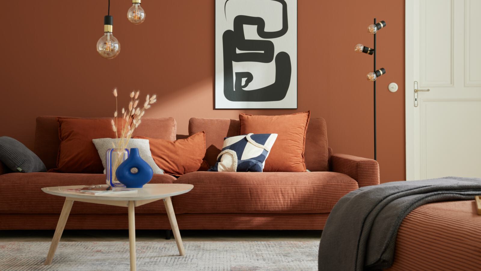 Roomio Couchtisch NO. 2000 mit Platte aus Esche Echtholzfurnier, Gestell massiv weiß gewaschen