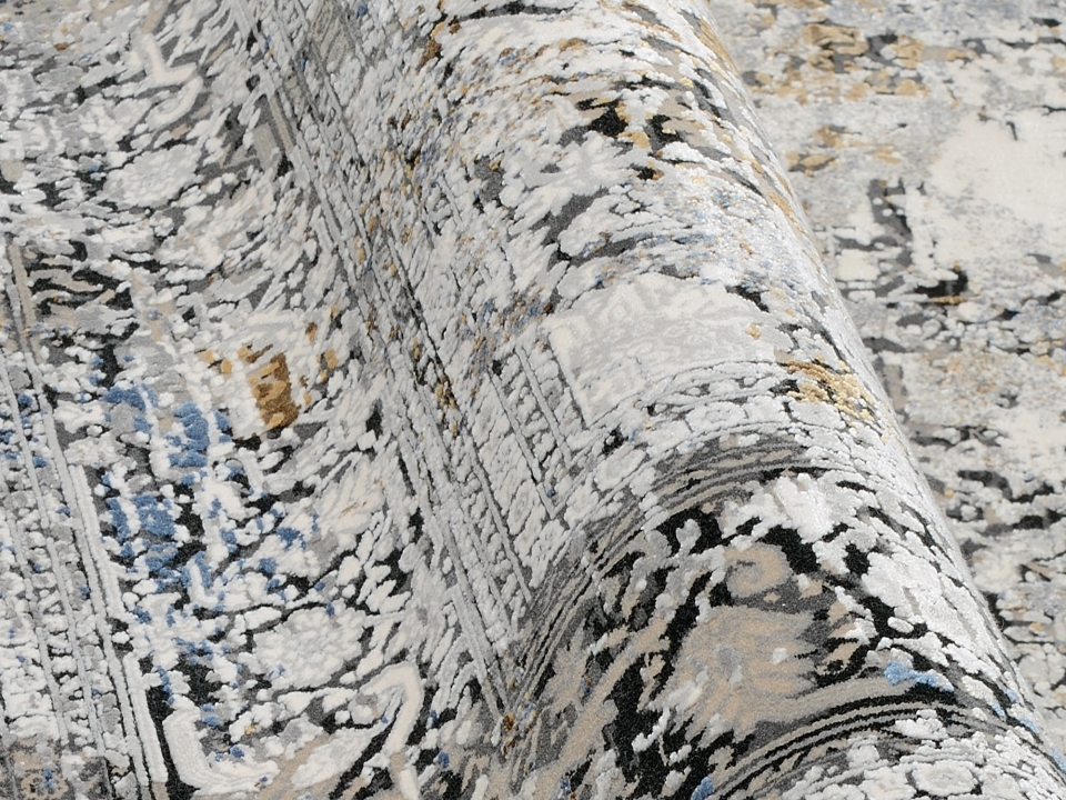 OCI Webteppich ca. 160x230cm in Farbe grau-multicolor