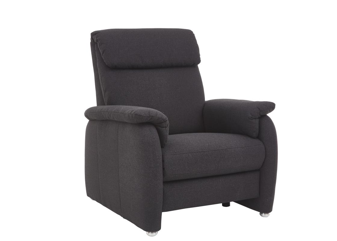 Carina Sessel ALTO ca. B92 H107 T97 cm in Stoff Orlando anthrazit PG.2, Moebel, Stuhl, Sessel